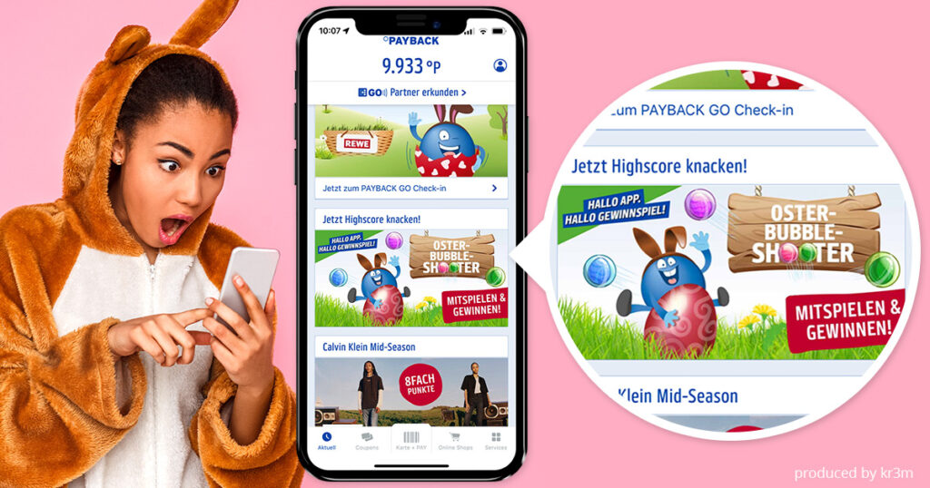 PAYBACK setzt auf bewährte Spielprinzipien von kr3m